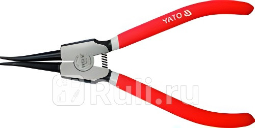 Съемник стопорных колец разжим 180 мм блистер YATO YT-2136 690₽