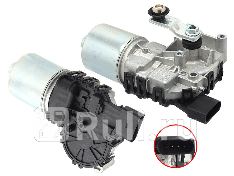 Мотор трапеции стеклоочистителя для Skoda Rapid 2012-2020 SAT ST-299-0013 4190₽