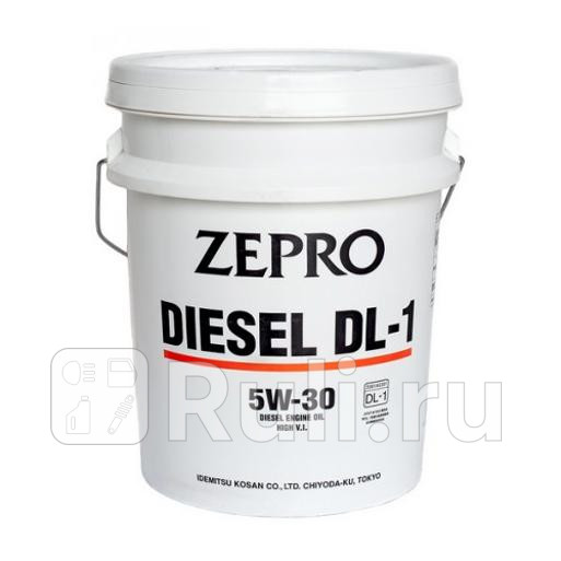 Моторное масло IDEMITSU ZEPRO DIESEL DL-1 5W-30 ACEA C2-08 (20л) 2156-020  IDEMITSU 2156-020