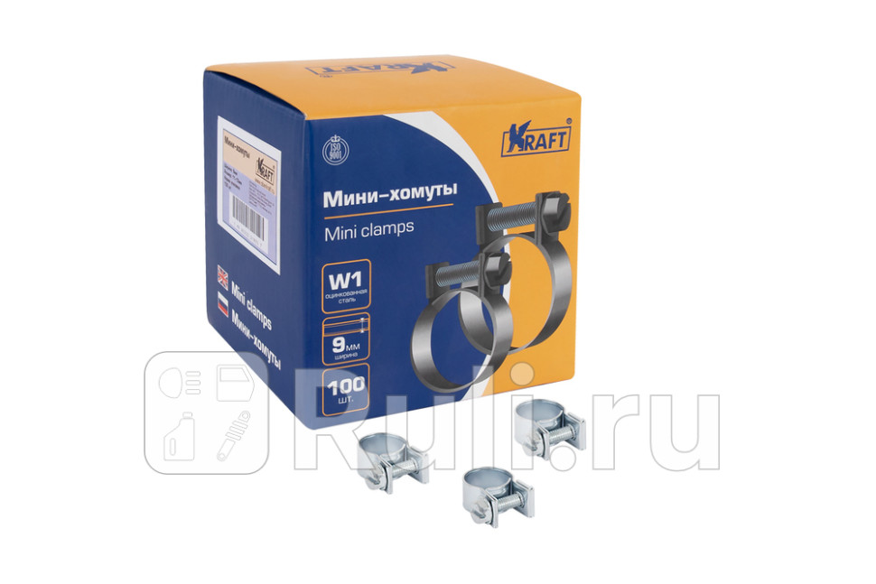 Мини-хомут 12-14 мм OBERKRAFT KRAFT KT 880561 50₽