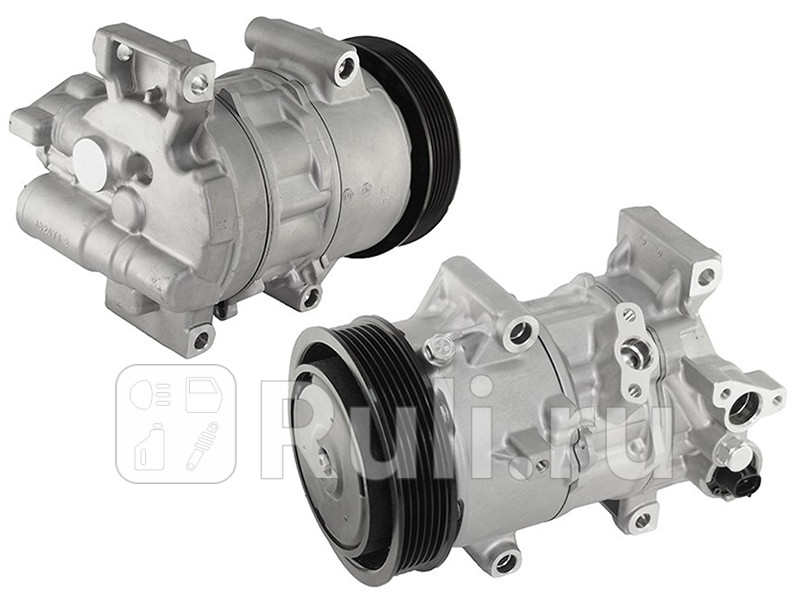 Компрессор кондиционера для Toyota Corolla 180 рестайлинг 2016-2018 SAT ST-TY33-396-0 19610₽