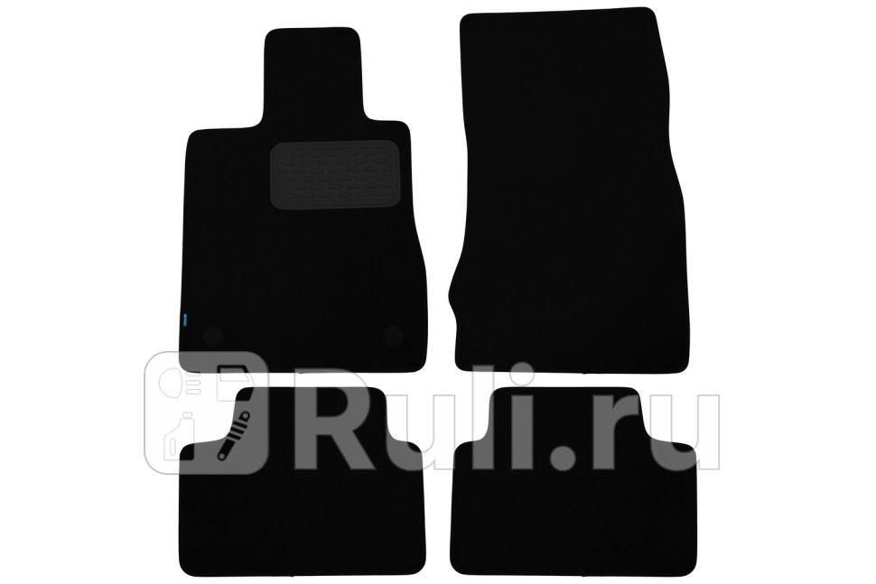 Коврики в салон 4 шт для Mercedes W220 1998-2005 Klever KLEVER03343522110kh 490₽