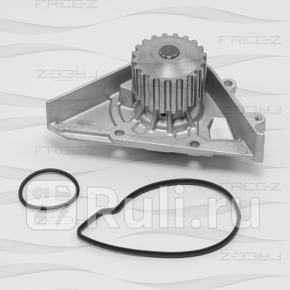 Насос водяной CITROEN C4 Picasso C5 C8 Jumpy 95- PEUGEOT 206 307 406 407 95- FREE-Z KP0139 2140₽