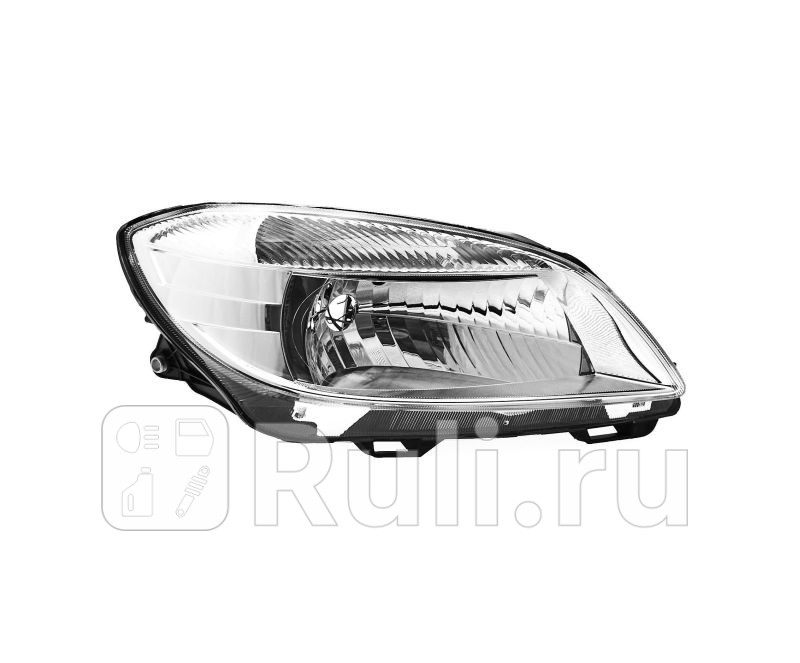 Фара правая для Skoda Fabia 2 рестайлинг 2010- TYC 20-E321-05-2B 8310₽