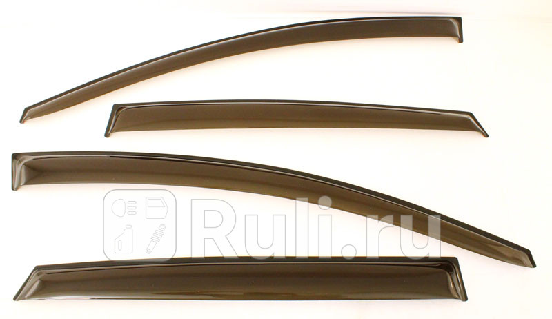 Дефлекторы окон 4 шт для Hyundai Solaris 1 2010-2014 SKYWAY VHy001 3300₽