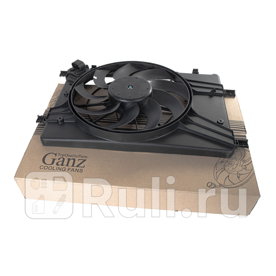 Вентилятор радиатора основного с кожухом GANZ GIC06228 7720₽