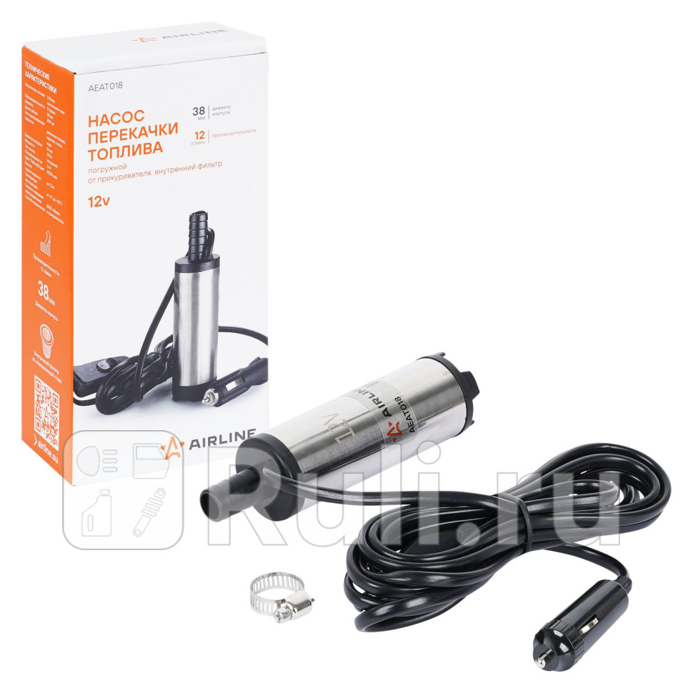 Насос перекачки топлива AIRLINE AEAT018 1140₽
