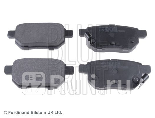 Колодки тормозные дисковые задние для Toyota Yaris 2010-2014 BLUE PRINT ADT342167 1950₽