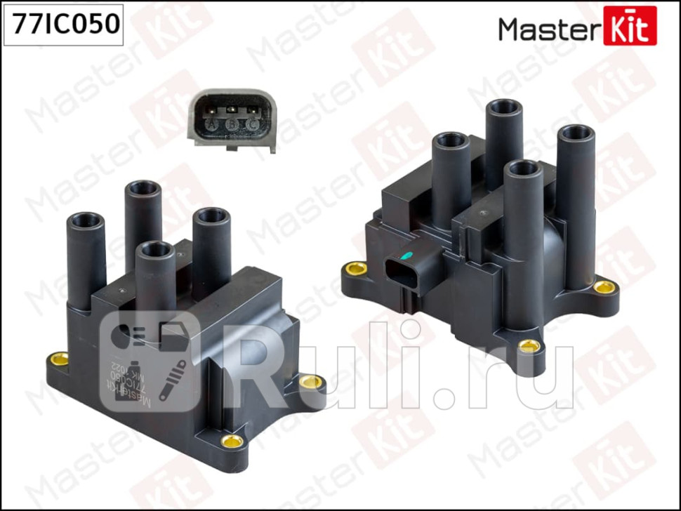 Катушка зажигания для Ford Focus 2 2005-2008 MASTERKIT 77IC050 1840₽