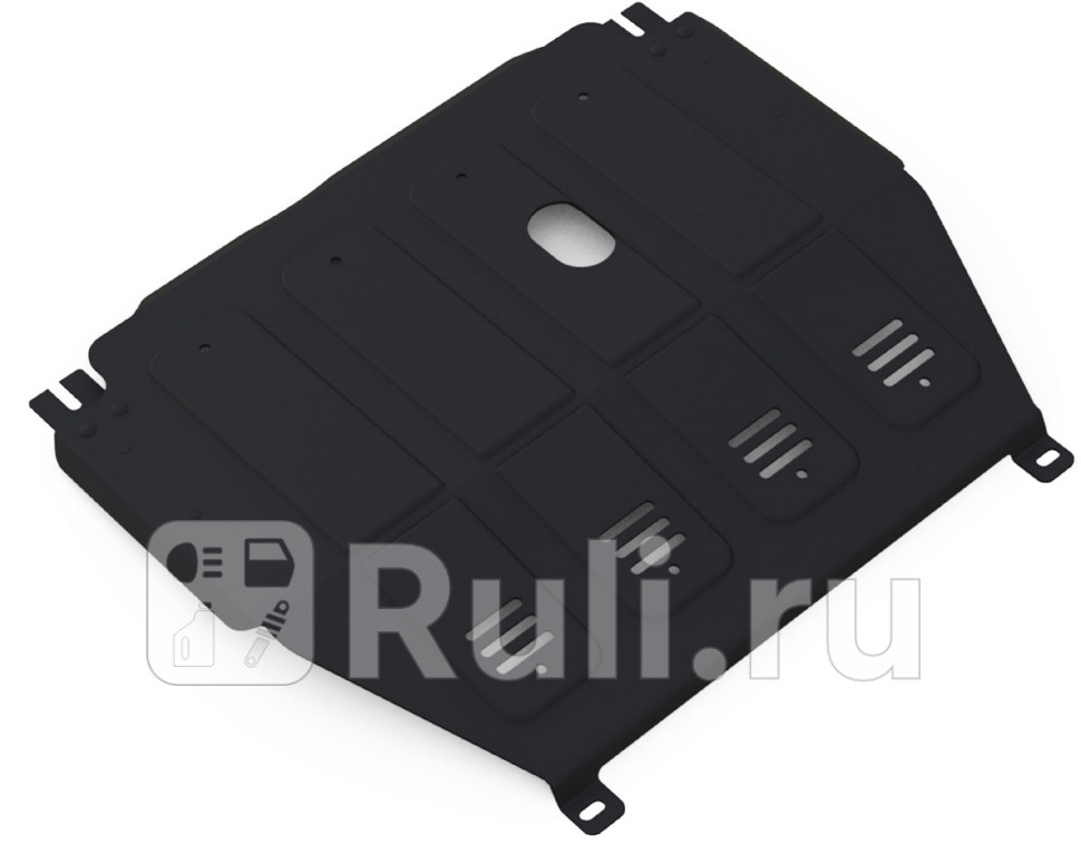 Защита поддона двигателя кпп для Chevrolet Aveo T300 2012-2015 АвтоБроня 1010151 4990₽