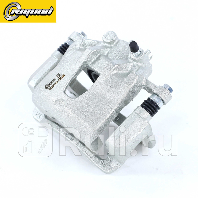 Суппорт тормозной для ам Hyundai Solaris 10- KIA Rio III 11- передний левый Riginal RG58110-1R050 0₽