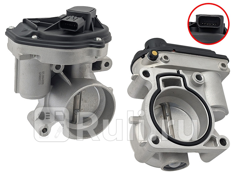 Дроссельная заслонка ford focus 04-11 fusion 02-12 mondeo 07-15 c-max 03-10 SAT ST-359-0295 6790₽