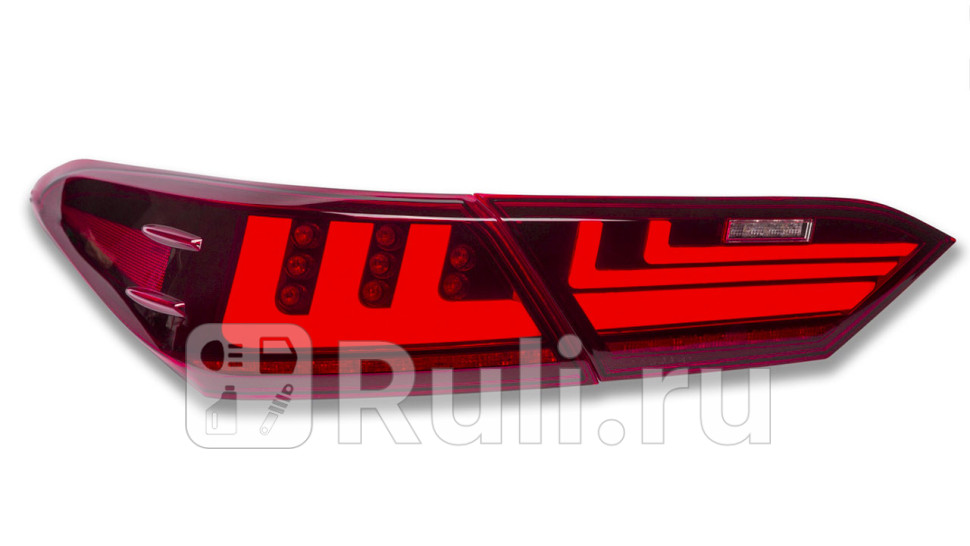 Тюнинг-фонари комплект в крыло и в крышку багажника для Toyota Camry V70 2017-2020 КИТАЙ CS-TL-000435 37970₽