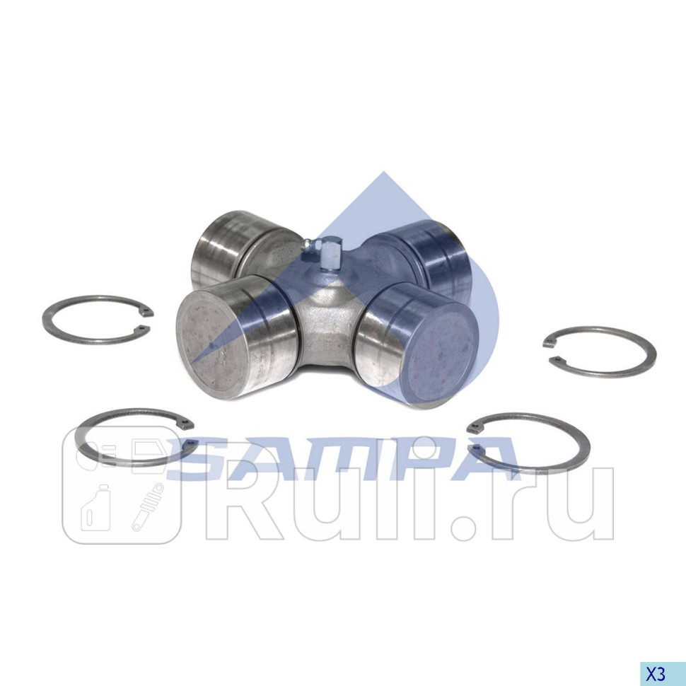 Крестовина карданного вала Sampa 051072 0₽