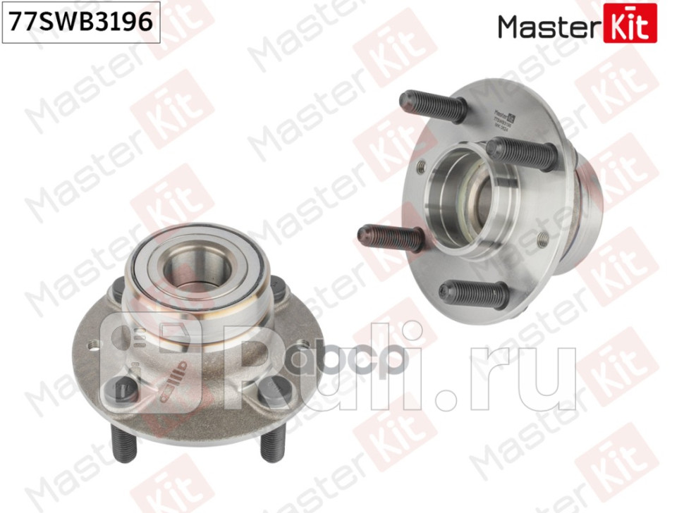 Ступица с подшипником KIA SPECTRASHUMASEPHIA зад DRUM MASTERKIT 77SWB3196 3530₽