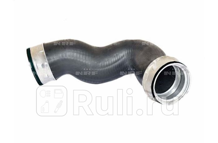 Патрубок интеркулера vw transporter 25d 03- NRF 166024 6700₽