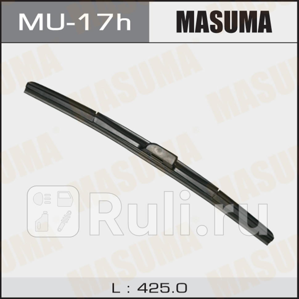 Щетка стеклоочистителя гибридная MASUMA 17425 мм крюк боковое MASUMA MU-17h 640₽
