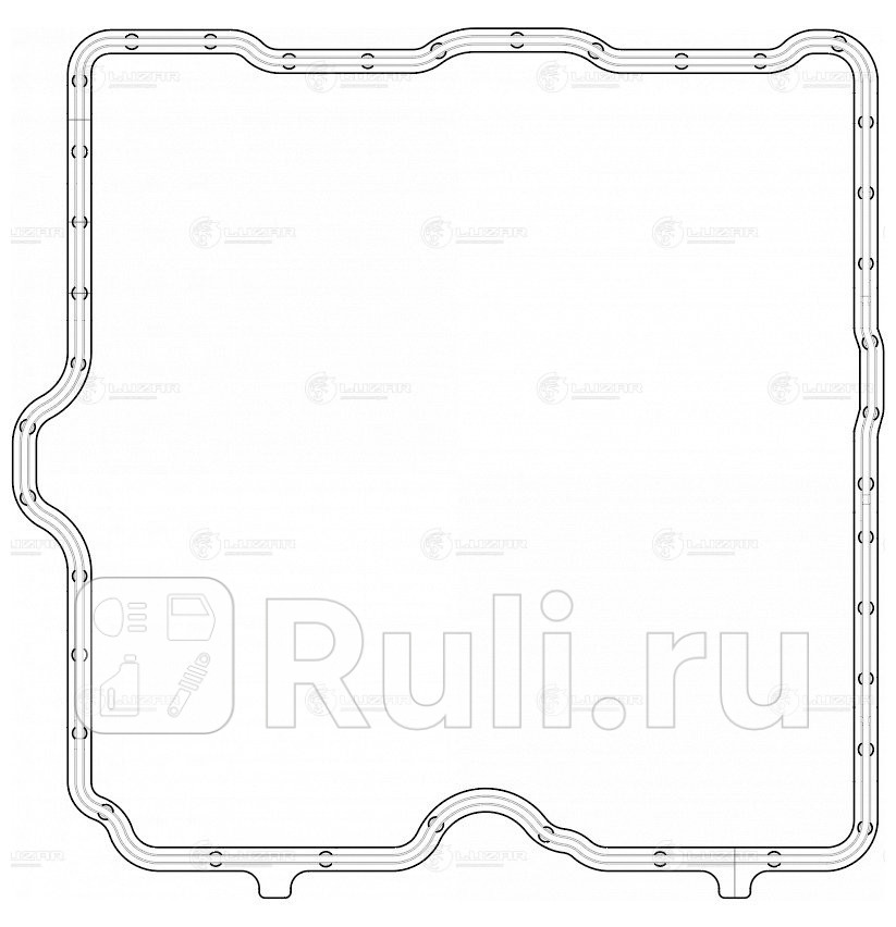 Прокладка клапанной крышки LUZAR LES 22201 1250₽