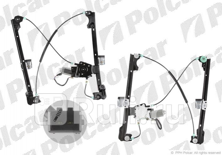 Стеклоподъёмник передний левый для Land Rover Freelander 1 2003-2006 Polcar 4311PSE1 4400₽