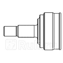 ШРУС MITSUBISHI LANCER IXOUTLANDER 13-24 03- нар GSP 839059 0₽
