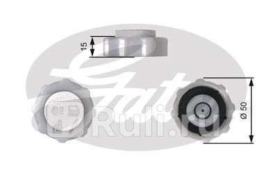 крышка расширительного бачка Renault Mascott 110 99-04 GATES RC226 230₽