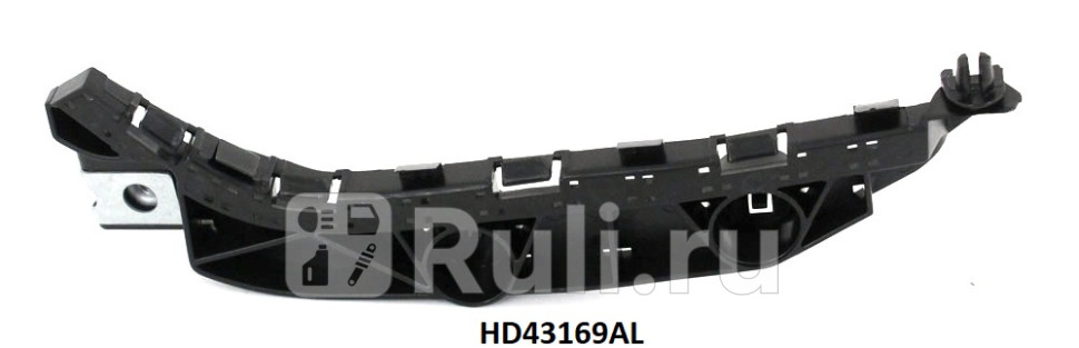 Крепление переднего бампера левое для Honda Civic 4D 2005-2011 CrossOcean HD15181L 360₽