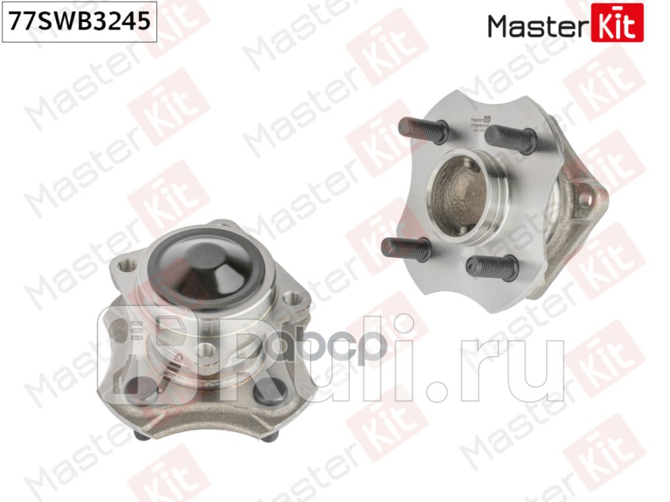 Ступица с подшипником TOYOTA COROLLA IX-X E120150PRIUS 00-07 зад MASTERKIT 77SWB3245 4900₽