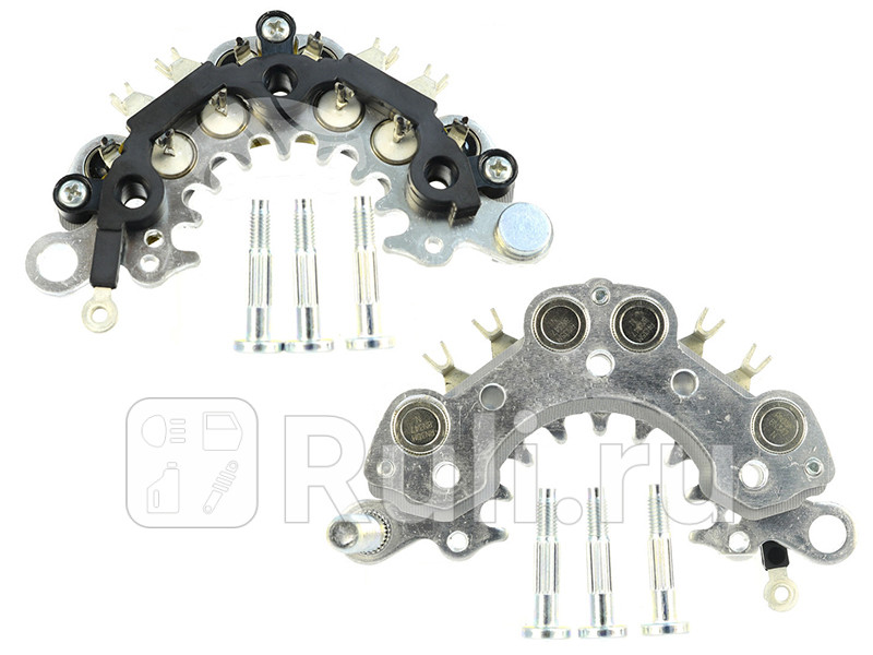 Диодный мост генератора NISSAN ALMERA N16 00-01 PRIMERA P11 P12 02- QG15DE QG16DE QG18DE D114mm SAT ST-133-0011 1210₽