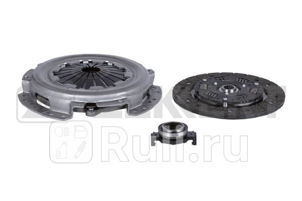 Комплект сцепления с подшипником Citroen Berlingo 96- BX 89- Peugeot 205 I II 89- 306 93- Partne Zekkert ks-4355 6090₽