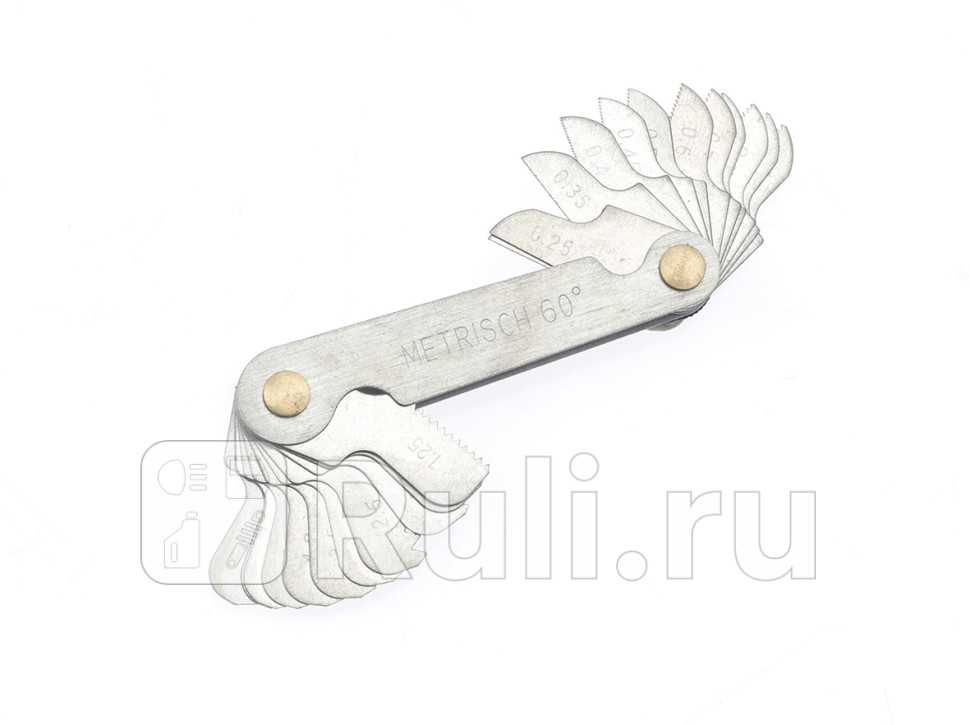 Резьбомер метрический 24 шага Дело Техники 239010 500₽