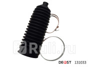 Пыльник рулевой рейки nissan x-trail 07- qashqai 07- renault koleos 08- deqst с хомутами DEQST 131033 310₽