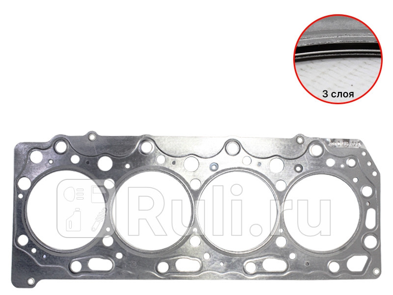 Прокладка ГБЦ MITSUBISHI L200 05- 4D56 T-100 MITSUBISHI 1005A206 5480₽