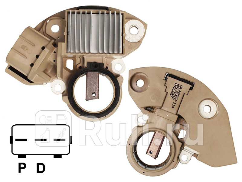 Реле-регулятор напряжения генератора SAT ST-AJ51-18-W70 1260₽