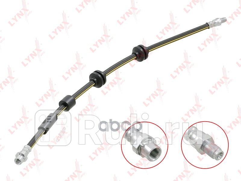 шланг тормозной передний BMW E81E87 04-16E90 04-11E89 09-16 LYNXAUTO BL-3154 1490₽