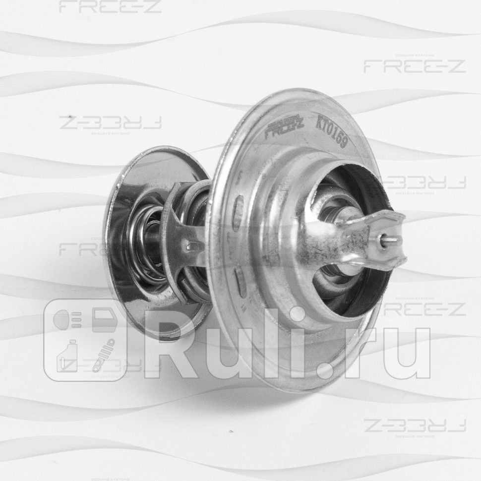 Термостат AUDI 80 100 A4 A6 95- SKODA Felicia 95- VW Golf Passat Polo Transporter 80- FREE-Z KT0159 950₽