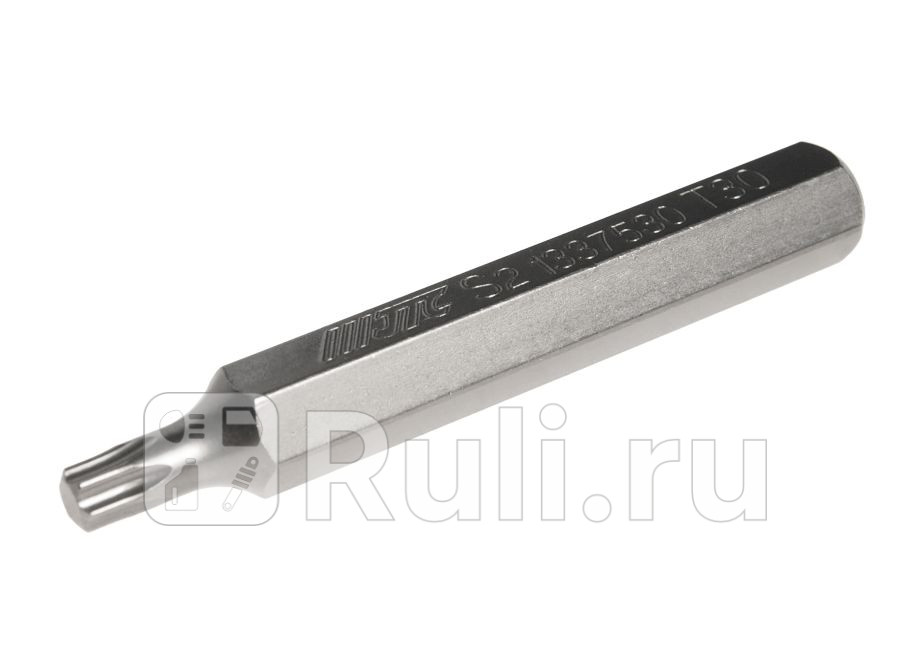 Бита 10мм TORX удлиненная T30х75мм S2 JTC JTC JTC1337530 230₽