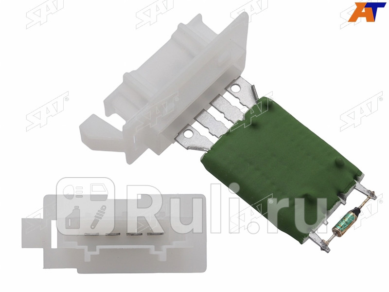 Резистор мотора отопителя AUDI A3 03-12SKODA OCTAVIA 04-13YETI 09-18VW PASSAT 05-10 SAT ST-495-0021 790₽