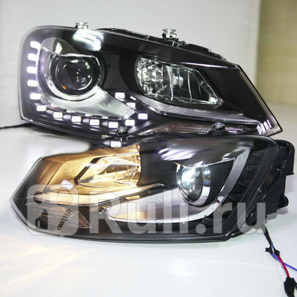 Тюнинг-фары комплект для Volkswagen Polo седан 2010-2019 TC CS-HL-000214 62130₽