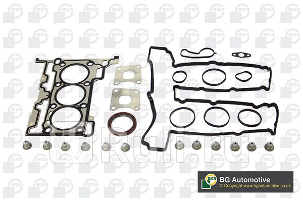 Комплект прокладок двигателя OPEL ASTRA GH COMBO CORSA CD MERIVA A TIGRA 14 03-14 BGA HK2327 0₽