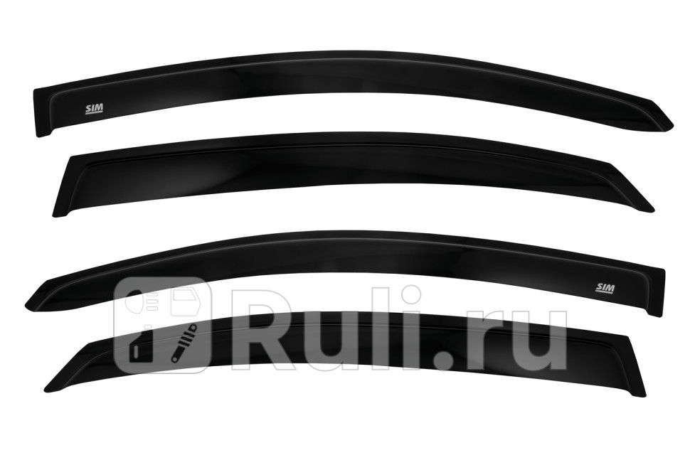 Дефлекторы окон 4 шт для Changan Alsvin 2018-2024 SIM NLDSCGALS1832 1270₽