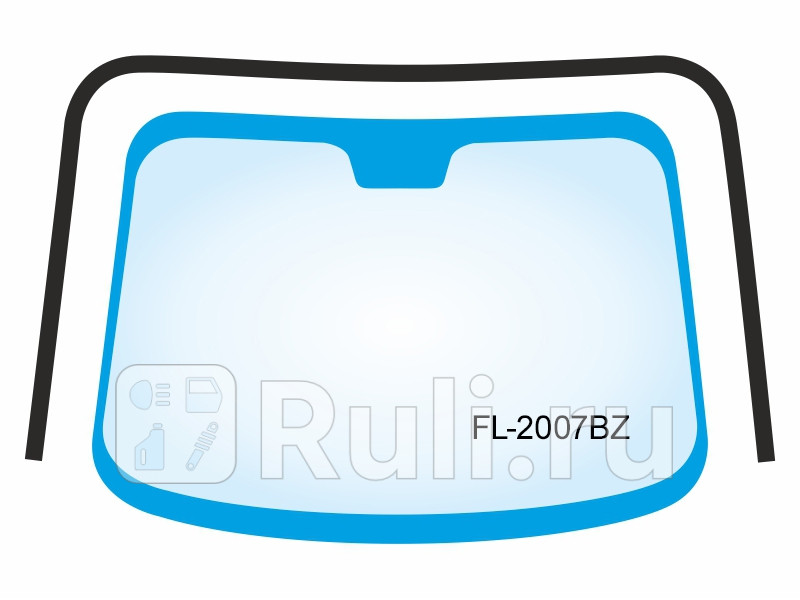 Уплотнитель лобового стекла для BMW E39 (1995-2004) FLEXLINE FL-2007BZ