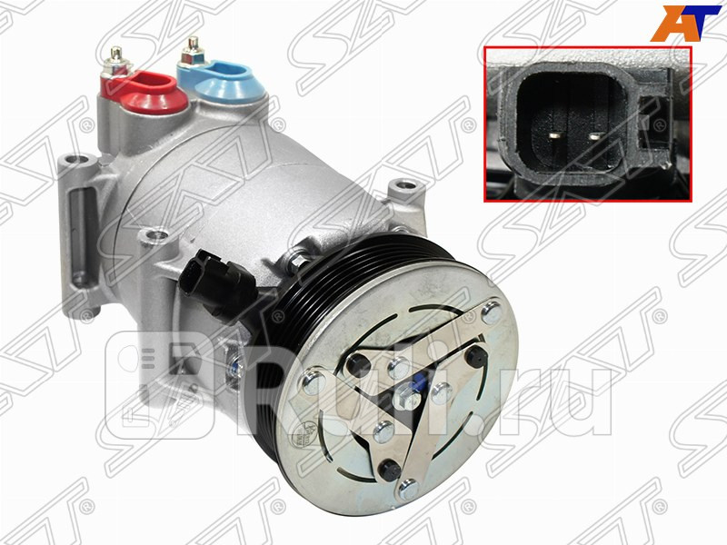 Компрессор кондиционера для Ford Mondeo 4 рестайлинг 2010-2014 SAT ST-FD50-396-0 25290₽