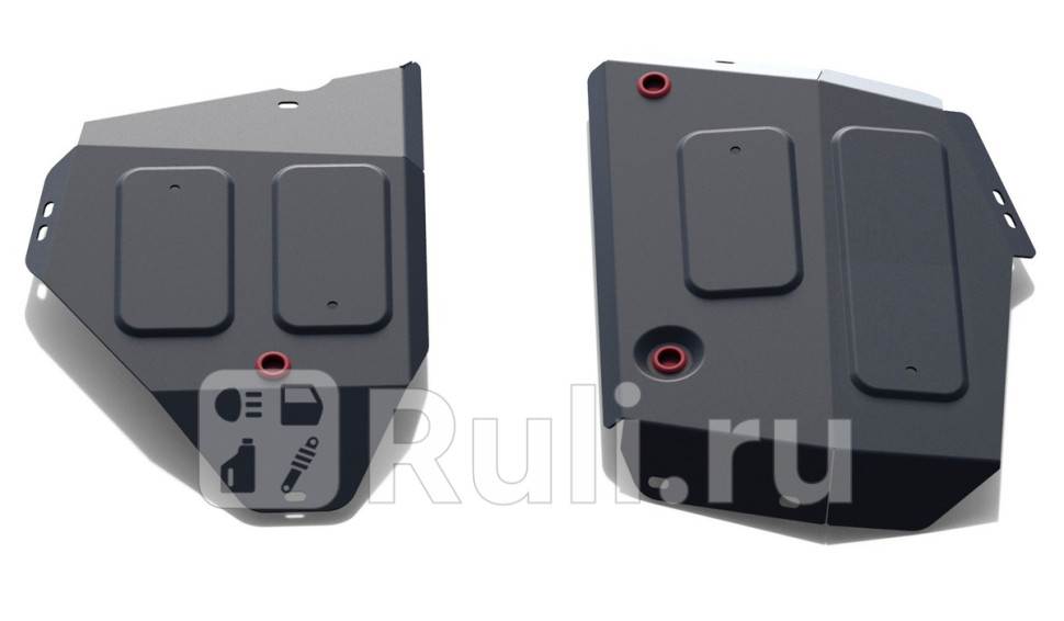 Защита топливного бака для Jeep Compass MP 2016-2020 АвтоБроня 111027421 8990₽