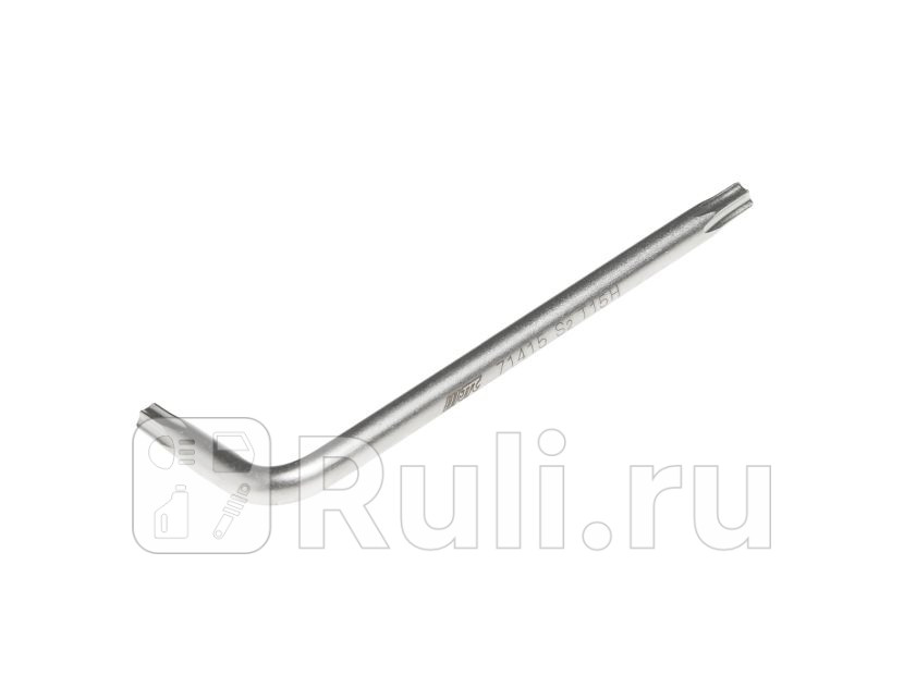 Ключ торцевой L-образный 54х18мм TORX с отверстием T15H JTC JTC-71415 0₽