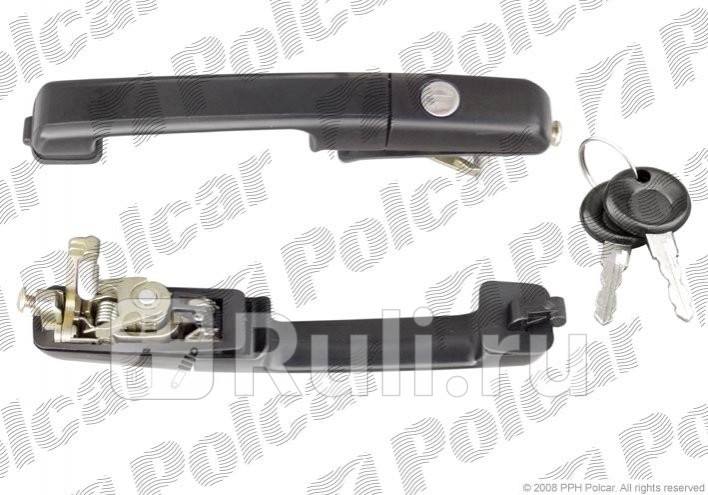 Ручка передней левой двери наружная для Volkswagen Passat B3 1988-1993 Polcar 9546Z-41 610₽