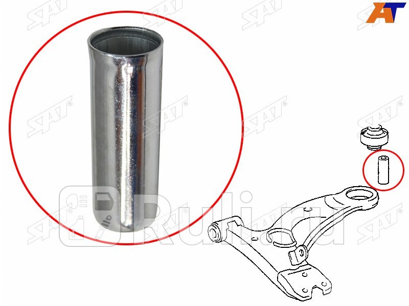 Втулка сайлентблока нижнего FR рычага TOYOTA CALDINACARINACORONAIPSUM 92-02 2WD SAT ST-90389-19002 190₽