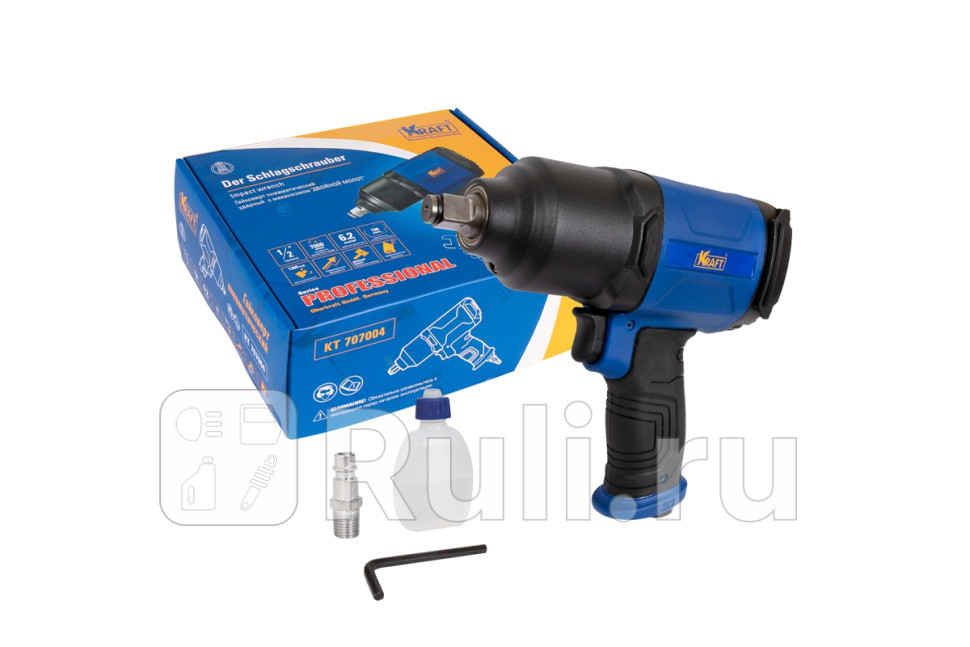 Гайковерт пневматический 12 1300 Нм ударный Kraft KRAFT KT 707004 15570₽