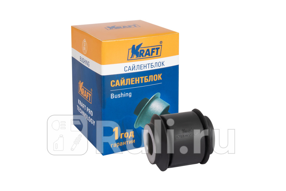 Сайлентблок задней поперечной тяги KRAFT KT 883431 450₽
