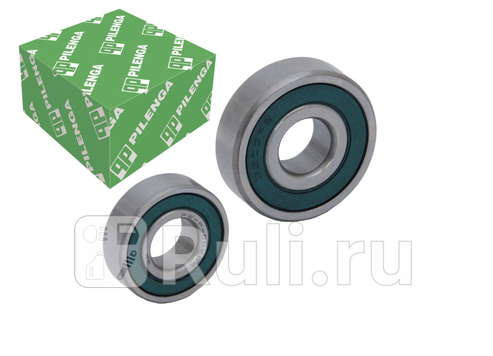 Комплект подшипников генератора ВАЗ 2108 PW-P0102K Pilenga PW-P0102K 520₽