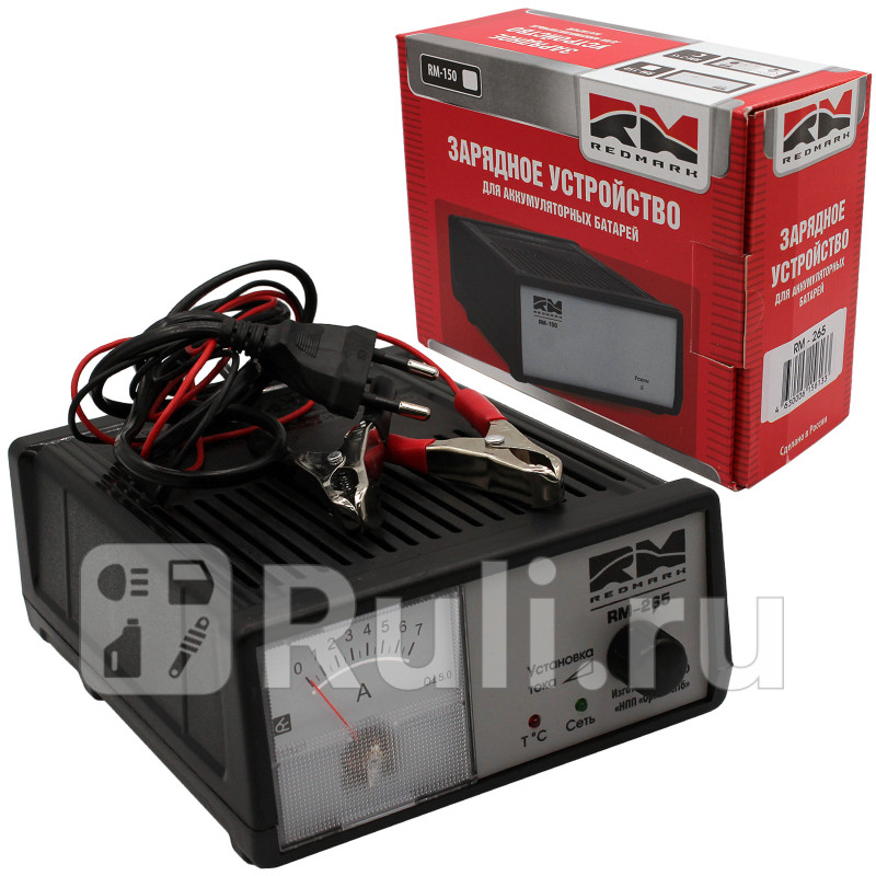 Устройство зарядное для АКБ RM-265 12В06-7А RedMark RM265 3390₽